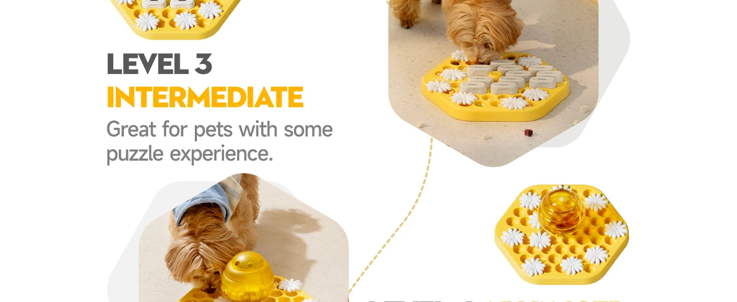Dog Toys Slow Feeder Interactive Puzzle