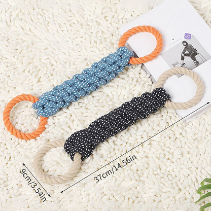 Handwoven Pet Dog Toy for Teeth