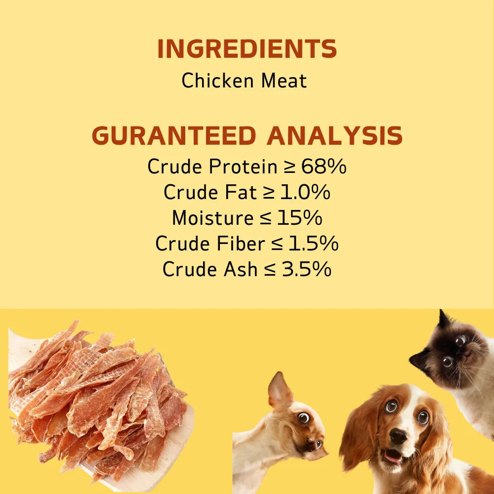 Chicken and Duck Jerky Dog Treats Healthy