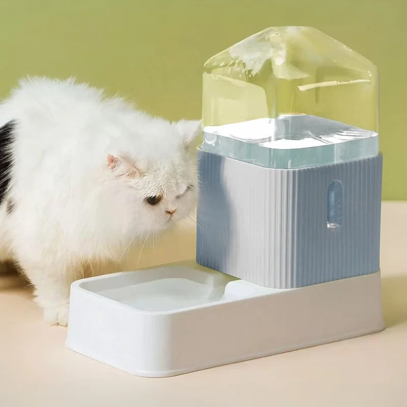 Gravity Pet Feeding Set With Removable Bowls