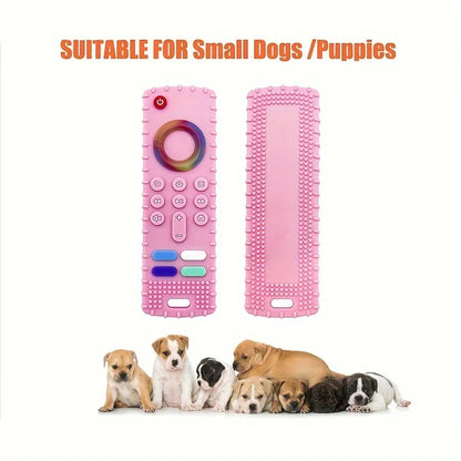 Dog Teething Toy Silicone Remote Control