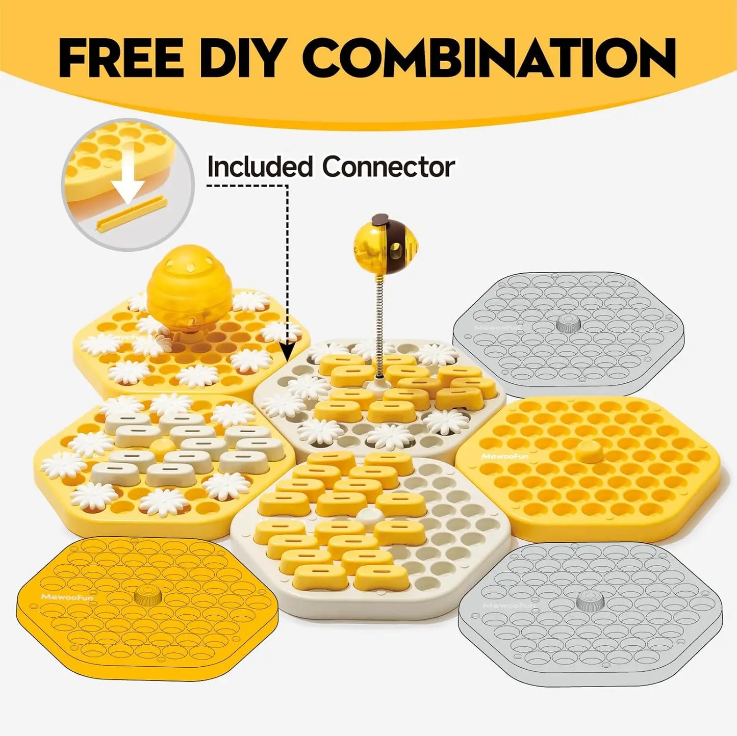 Dog Toys Slow Feeder Interactive Puzzle