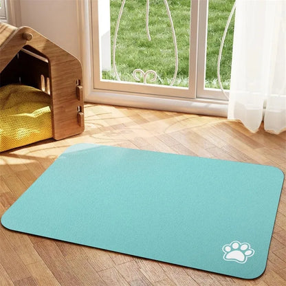 Pet Feeding Mat Absorbent Mat for Food