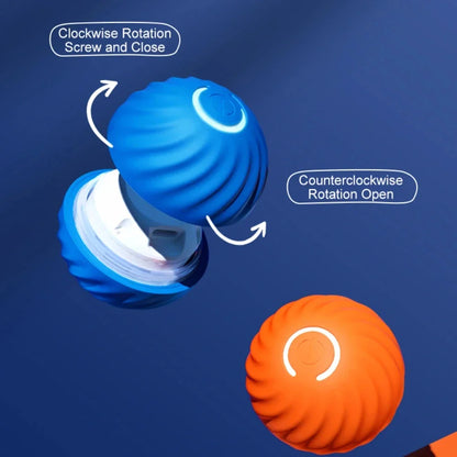 Dog Toy Ball Electronic Interactive Pet Toy Ball Electronic Interactive Fun, Stress Relieving Flexible Self Entertaining Ball