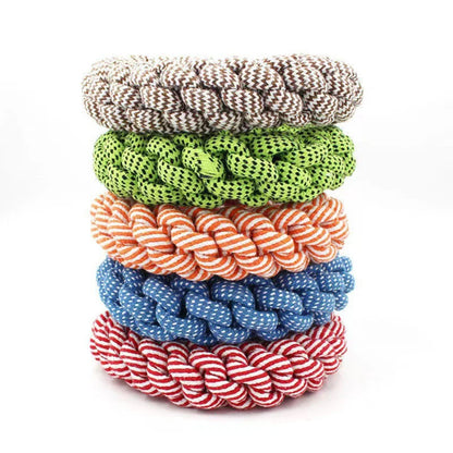Pet Dog Rope Toys Durable Chew Bite Resistant