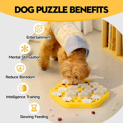 Dog Toys Slow Feeder Interactive Puzzle