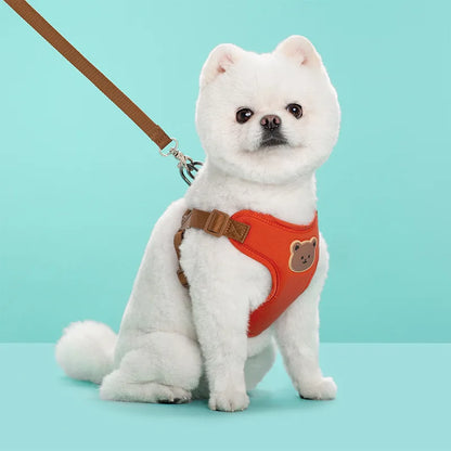 Pet Dog Harness Leash Set Small Medium