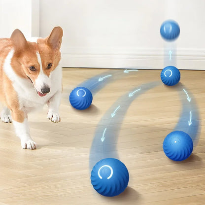 USB Jumping Rotating Interactive Dog Chew Toy