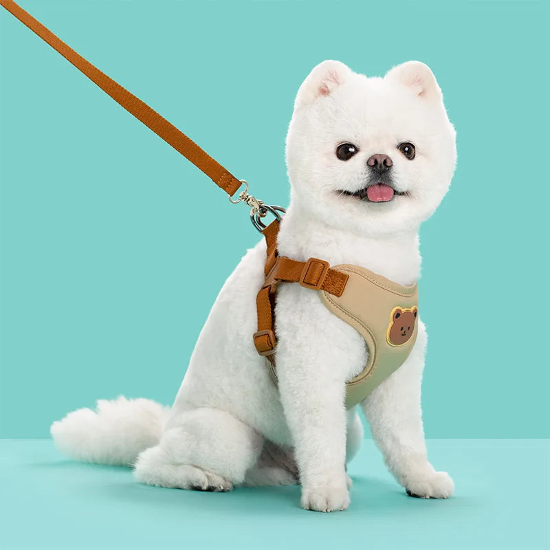 Pet Dog Harness Leash Set Small Medium
