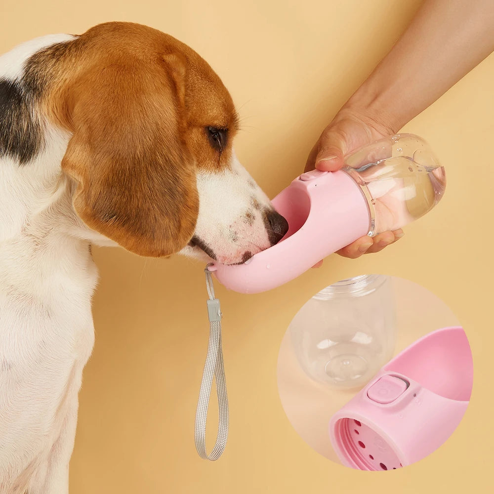 Dog Water Bottle and Bowls Outdoor Travel