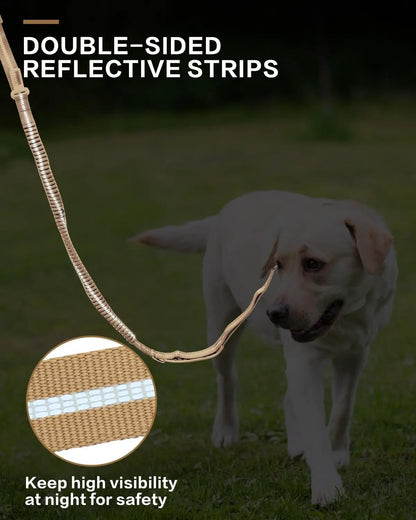 Reflective Shock Absorbing Pet Leashes