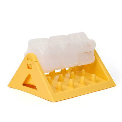Interactive Slow Feeder Dog Bowl - Puzzle Toy for Anxiety