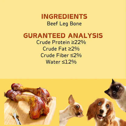 Large Cow Bone, Healthy, Easily Digestible,