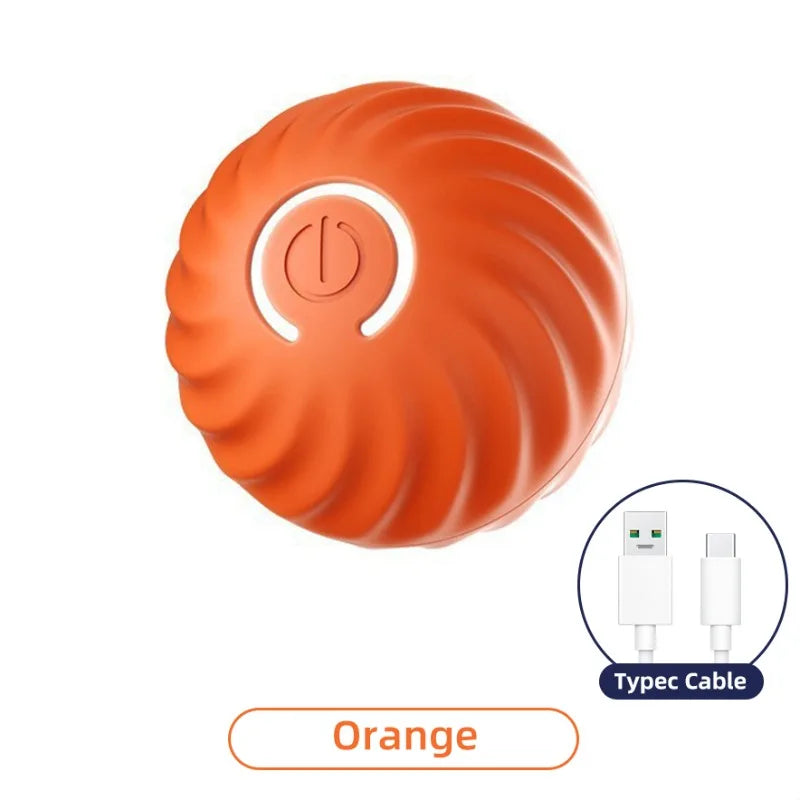Dog Toy Ball Electronic Interactive Pet Toy Ball Electronic Interactive Fun, Stress Relieving Flexible Self Entertaining Ball
