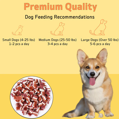 Meat Cubes Dog Treats, Healthy, Easily Digestible