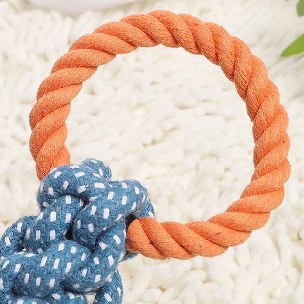 Handwoven Pet Dog Toy for Teeth