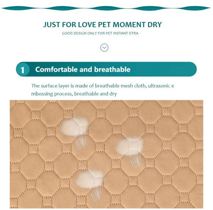 Reusable Dog Pee Pad Blanket Absorbent Diaper
