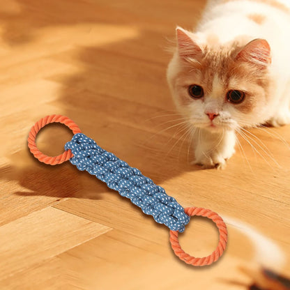 Handwoven Pet Dog Toy for Teeth