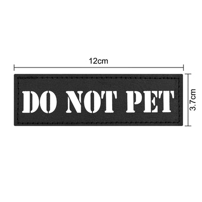 Dog Vest Harness Collar Personalized Patches