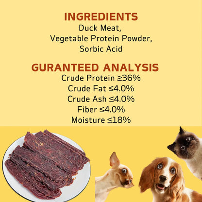 Duck Slices Dog Treats, Healthy, High Protein