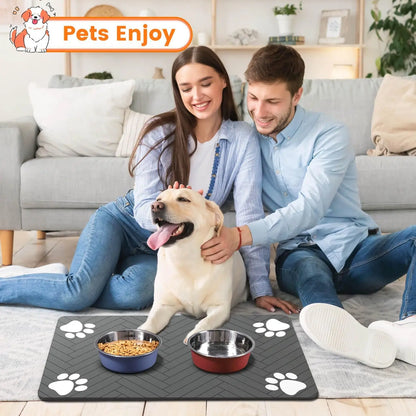 Pet Feeding Mat Absorbent Mat for Food