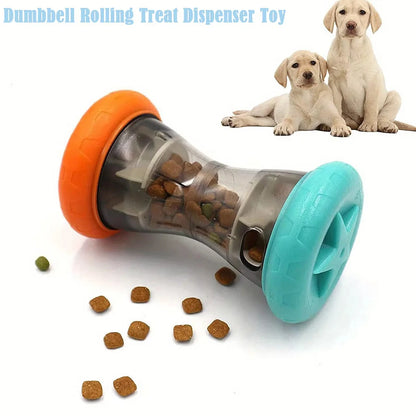 Dumbbell Food Dispensing Puzzle Toys