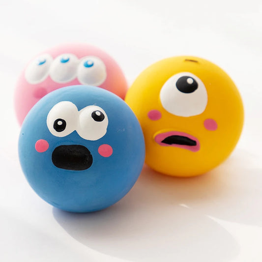 Squeaky Ball, Dog Chewing Rubber Toy